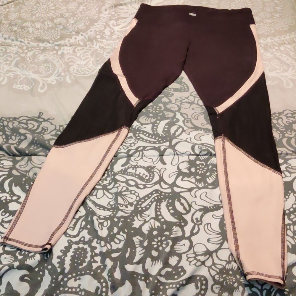 Alo leggings with lace detail